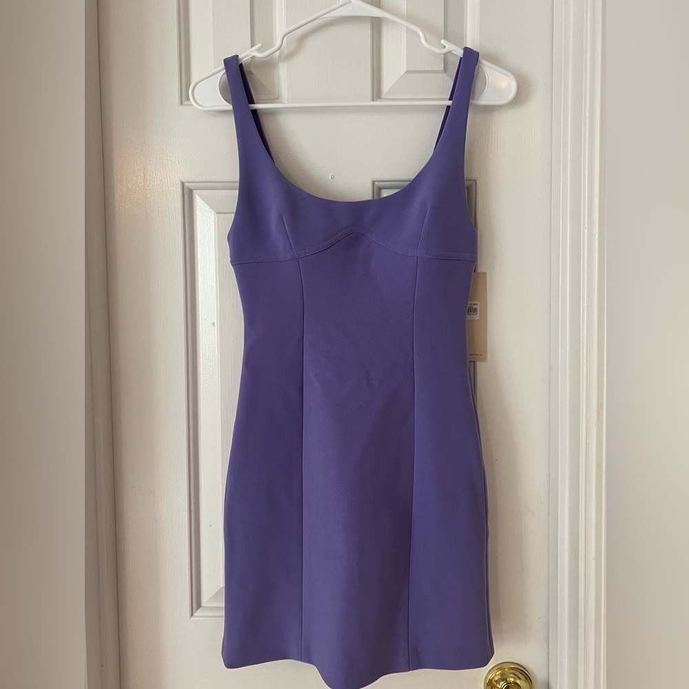 BEC + BRIDGE Marisol Scoop Mini Dress-Grape